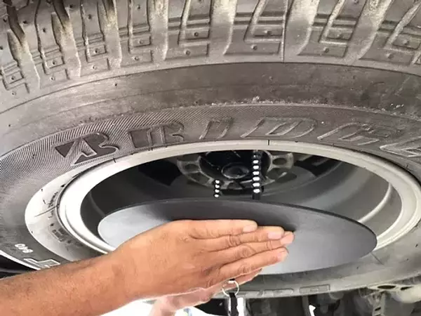 Seguro Llanta Repuesto Defénder Toyota Fortuner / Hilux