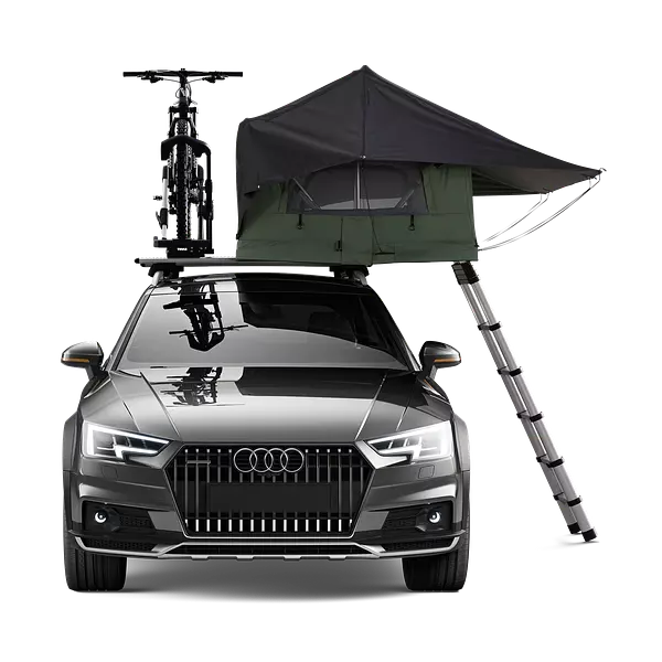 Tienda De Techo Para 2 Personas Verde Agave Thule Foothill
