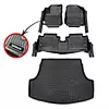 Tapetes Termoformados 5d Toyota Yaris Sedan 2020-2024 Negros