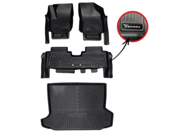 Tapetes Termoformados 5d Chevrolet Equinox 2019-2024 Negros