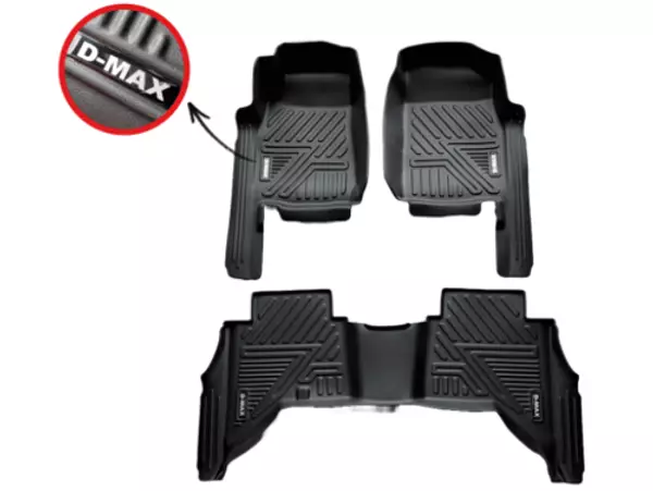 Tapetes Termoformados 5d Chevrolet Dmax New 2014-2022 Negros