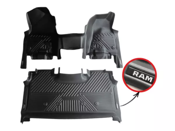 Tapetes Termoformados 5d Dodge Ram 1500 2020-2024 Negros