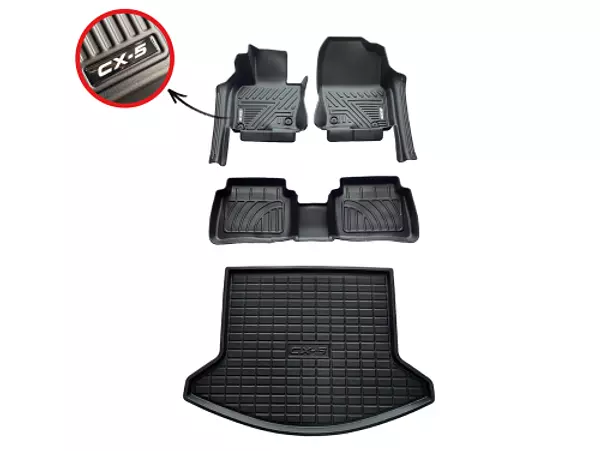 Tapetes Termoformados 5d Mazda Cx-5 2018-2025 Negros