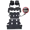 Tapetes Termoformados 5d Toyota Lc200 2010-2021 Negros