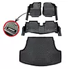 Tapetes Termoformados 5d Toyota Yaris Sedan 2020-2024 Negros