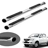 Estribos Tubo Cromado Toyota Hilux 1.95cm