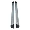 Estribos Aluminio Univ Doble Cabina 2mts 4franjas Sin Bases