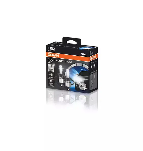 Bombillo H4 Osram Led Cool Blue Cross